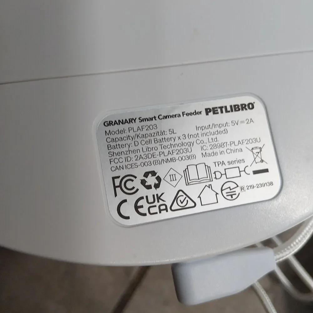 PETLIBRO granary smart